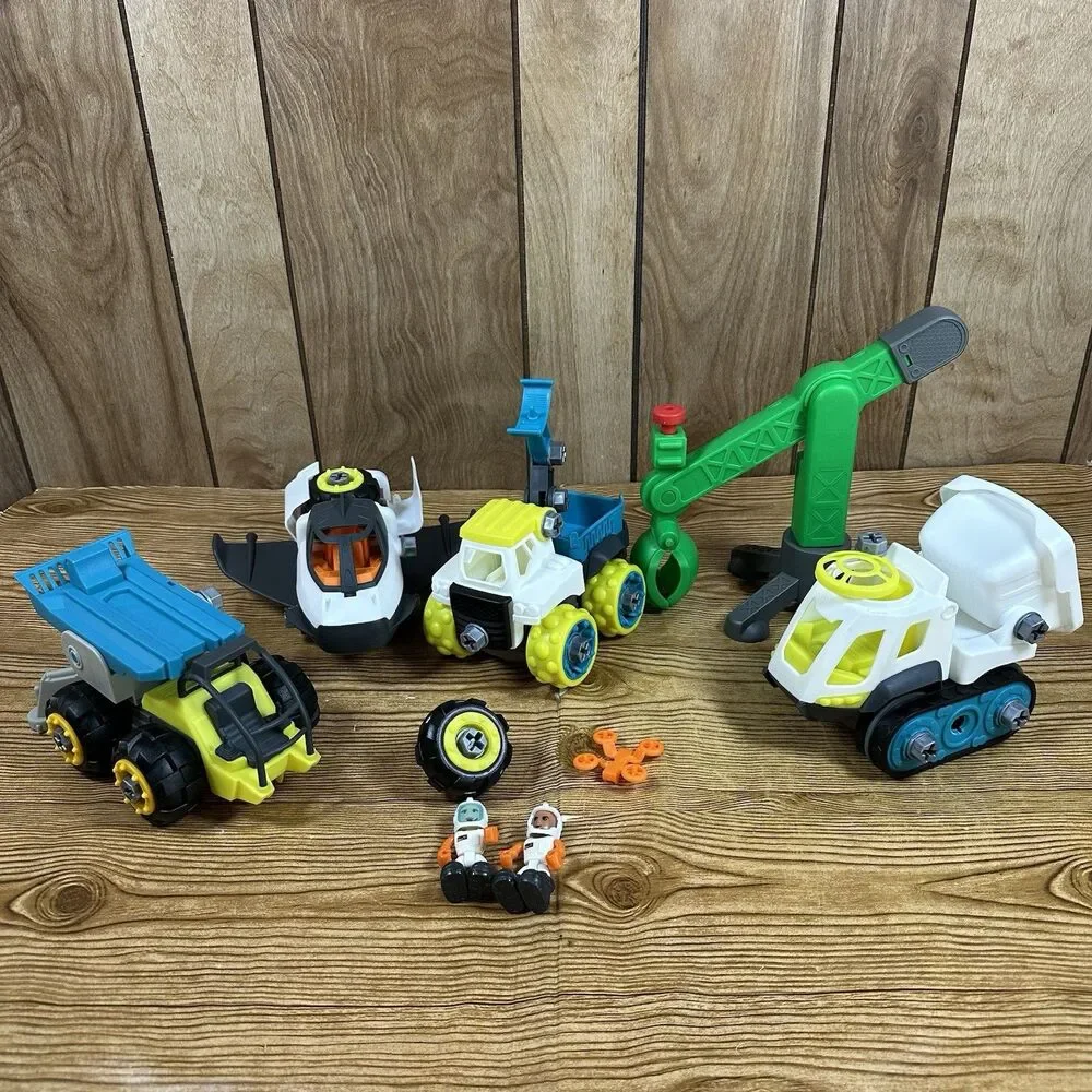 Nikko Machine Maker Mission to Mars Space Toy Lot – Vehicles‎ & Astronauts
